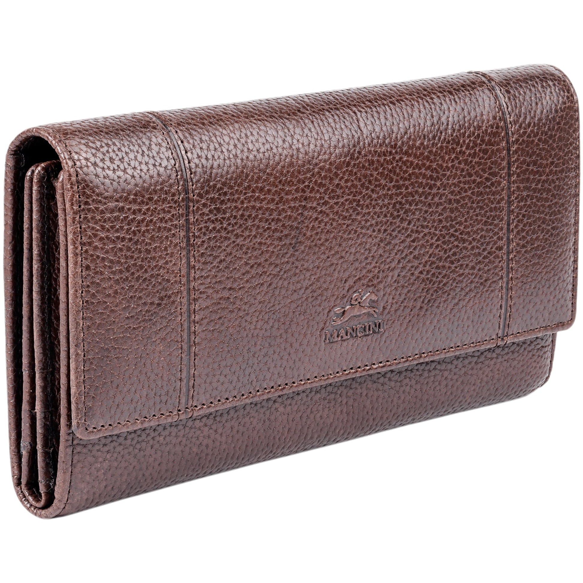 Mancini Wallets Mancini Fifth Avenue RFID Secure Quad Fold Wallet
