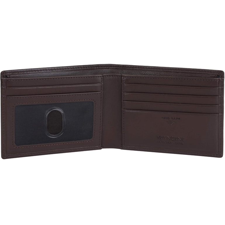 Mancini Wallets Mancini Sonoma RFID Secure Billfold