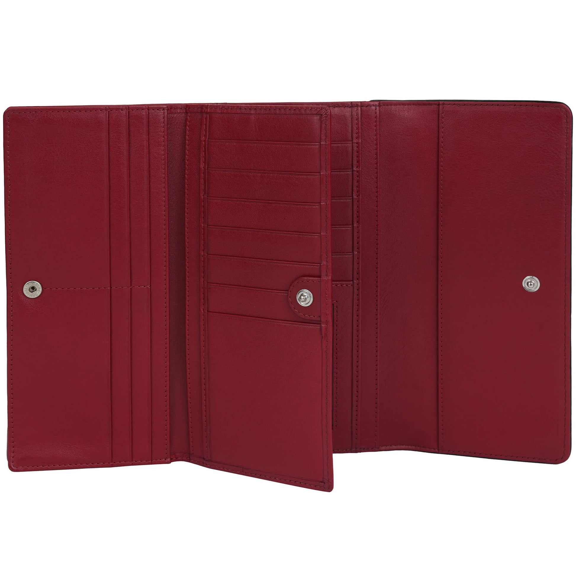 Mancini Wallets Mancini Sonoma Women’s Quad fold Wallet with Enhanced RFID Protection