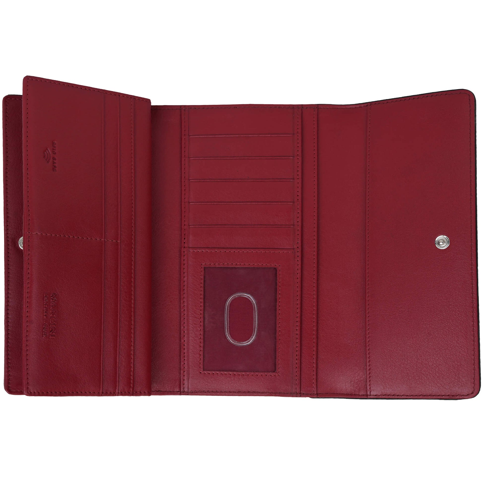 Mancini Wallets Mancini Sonoma Women’s Quad fold Wallet with Enhanced RFID Protection