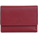 Mancini Wallets Red Mancini Sonoma Women’s Medium Clutch Wallet with Enhanced RFID Protection