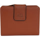 Mancini Wallets Tan Mancini Sonoma Women’s Medium Clutch Wallet with Enhanced RFID Protection