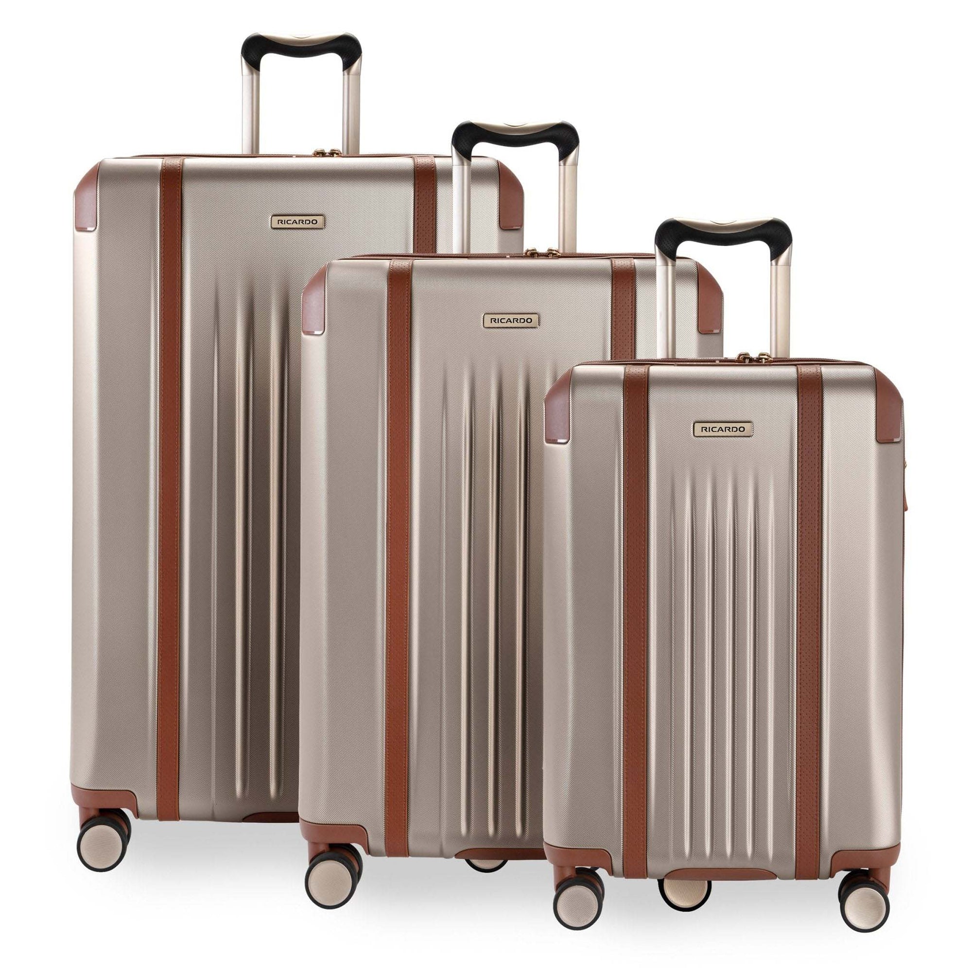 Ricardo Beverly Hills Montecito 2.0 Hardside Expandable Spinner 3-Piece Luggage Set