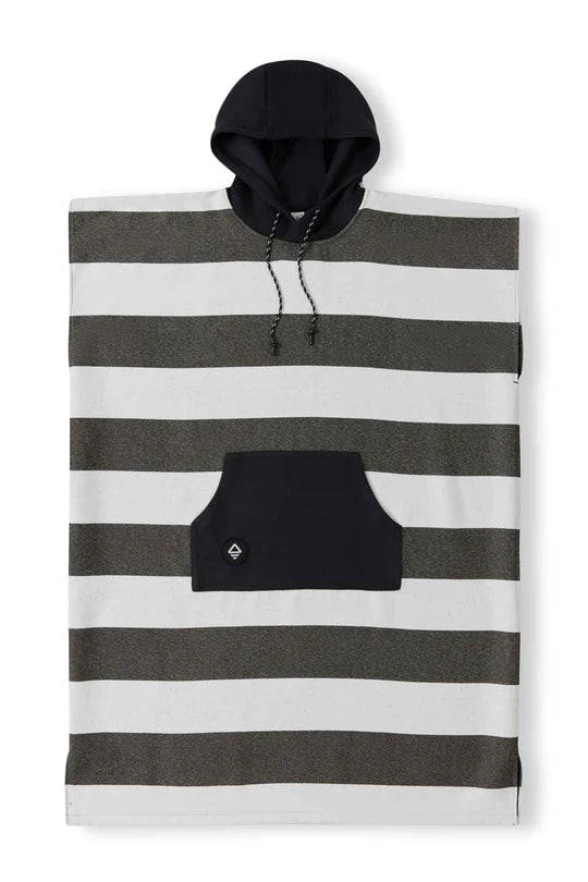 Nomadix Changing Poncho - Stripes Noll Black