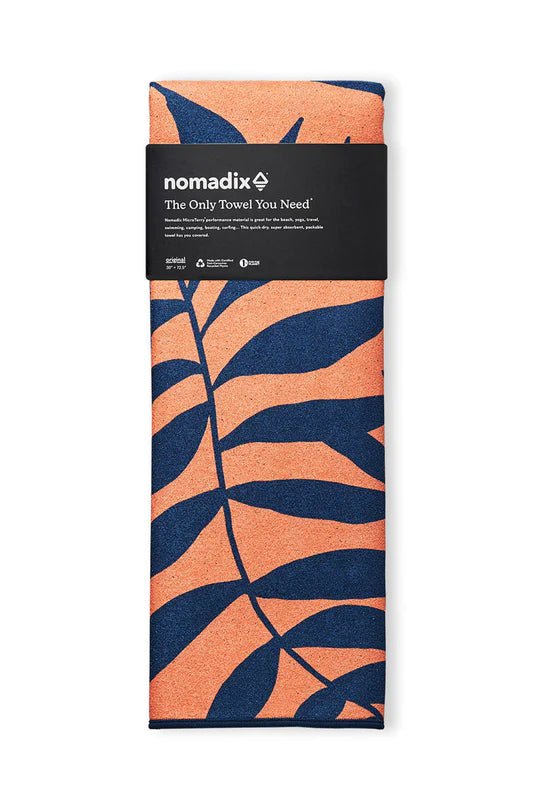 Nomadix Original Towel - Leaf Me Alone Orange
