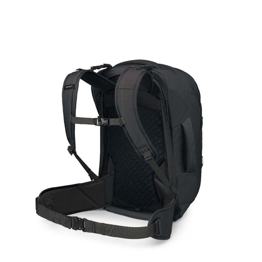 Osprey Backpacks Black Osprey Farpoint 55 Extended Fit Travel Pack