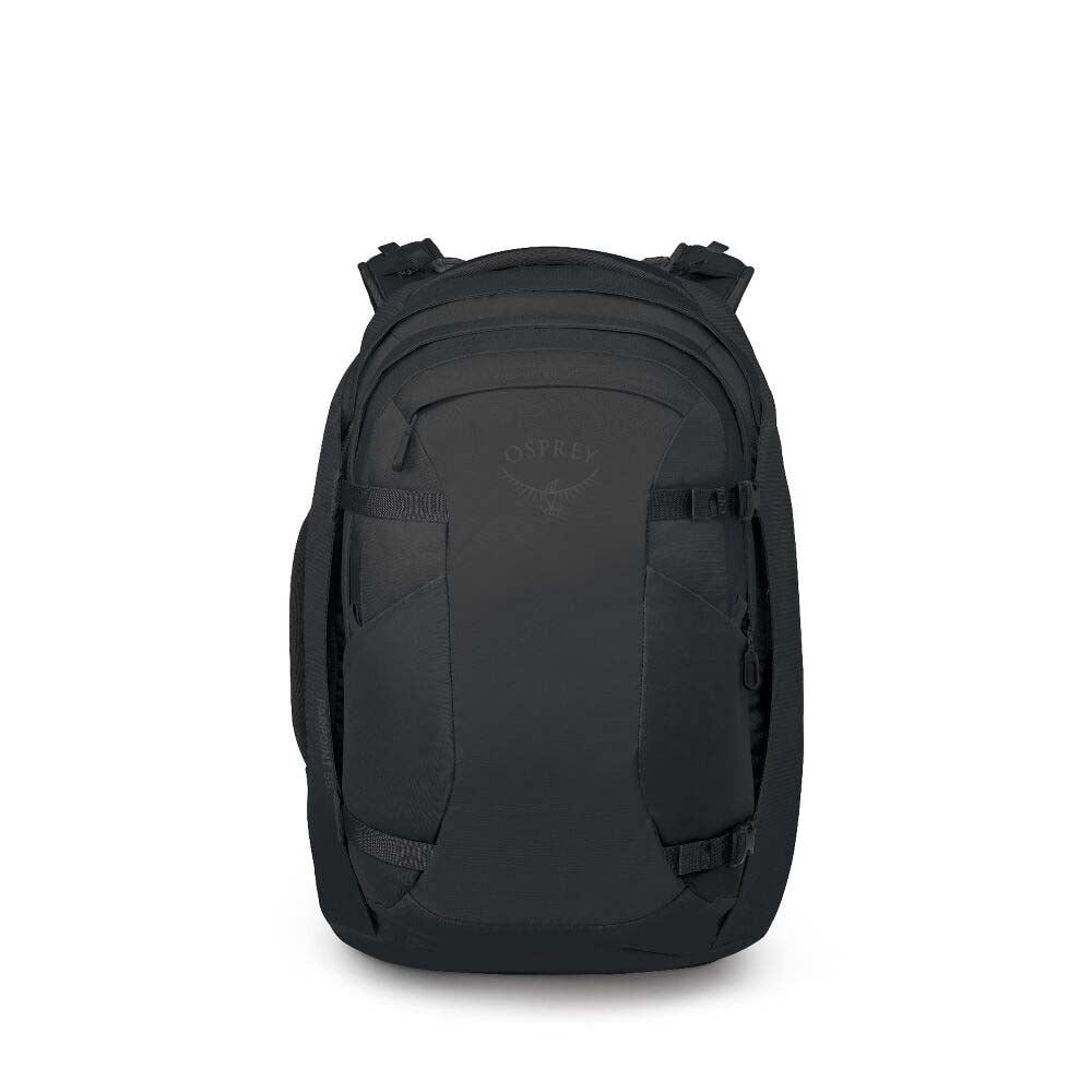 Osprey Backpacks Black Osprey Farpoint 55 Extended Fit Travel Pack