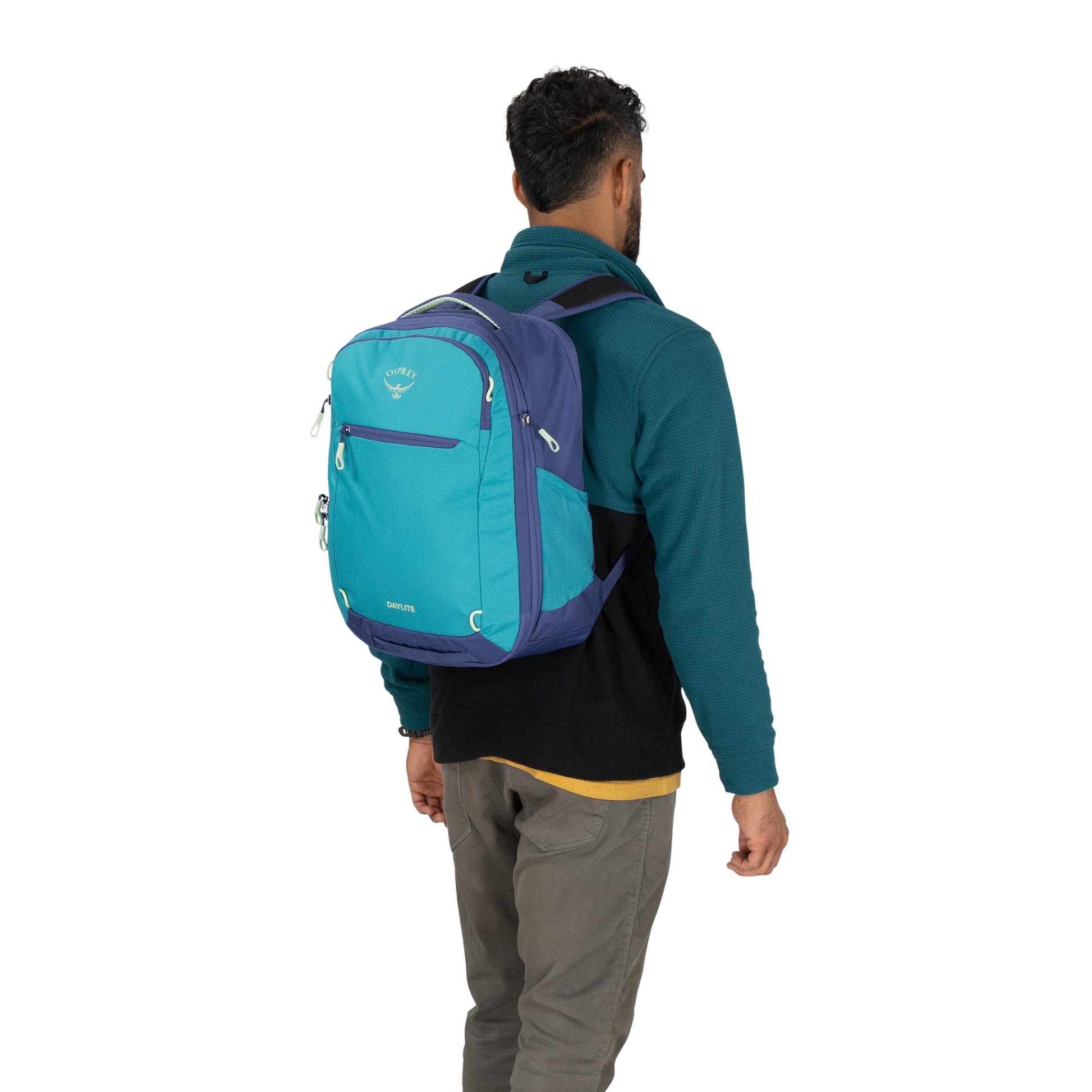 Osprey Backpacks Blue Spikemoss/Alkaline Osprey Daylite Expandable Travel Pack 26+6 - Blue Spikemoss/Alkaline