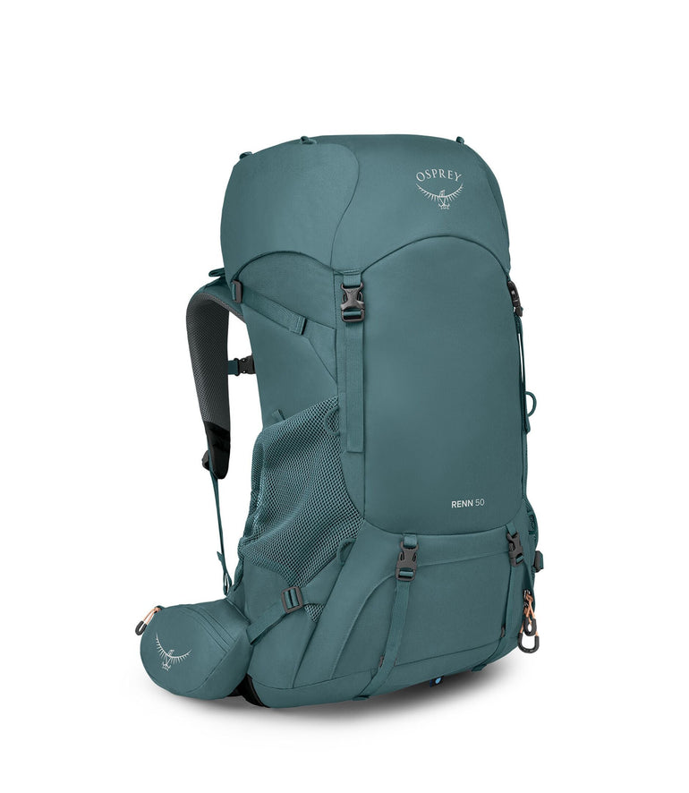 Osprey Backpacks Cascade Blue/Melon Orange Osprey Renn 65L Extended Fit