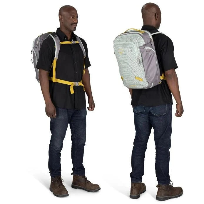 Osprey Backpacks Raven Black/Black Osprey Transporter Travel Pack 36
