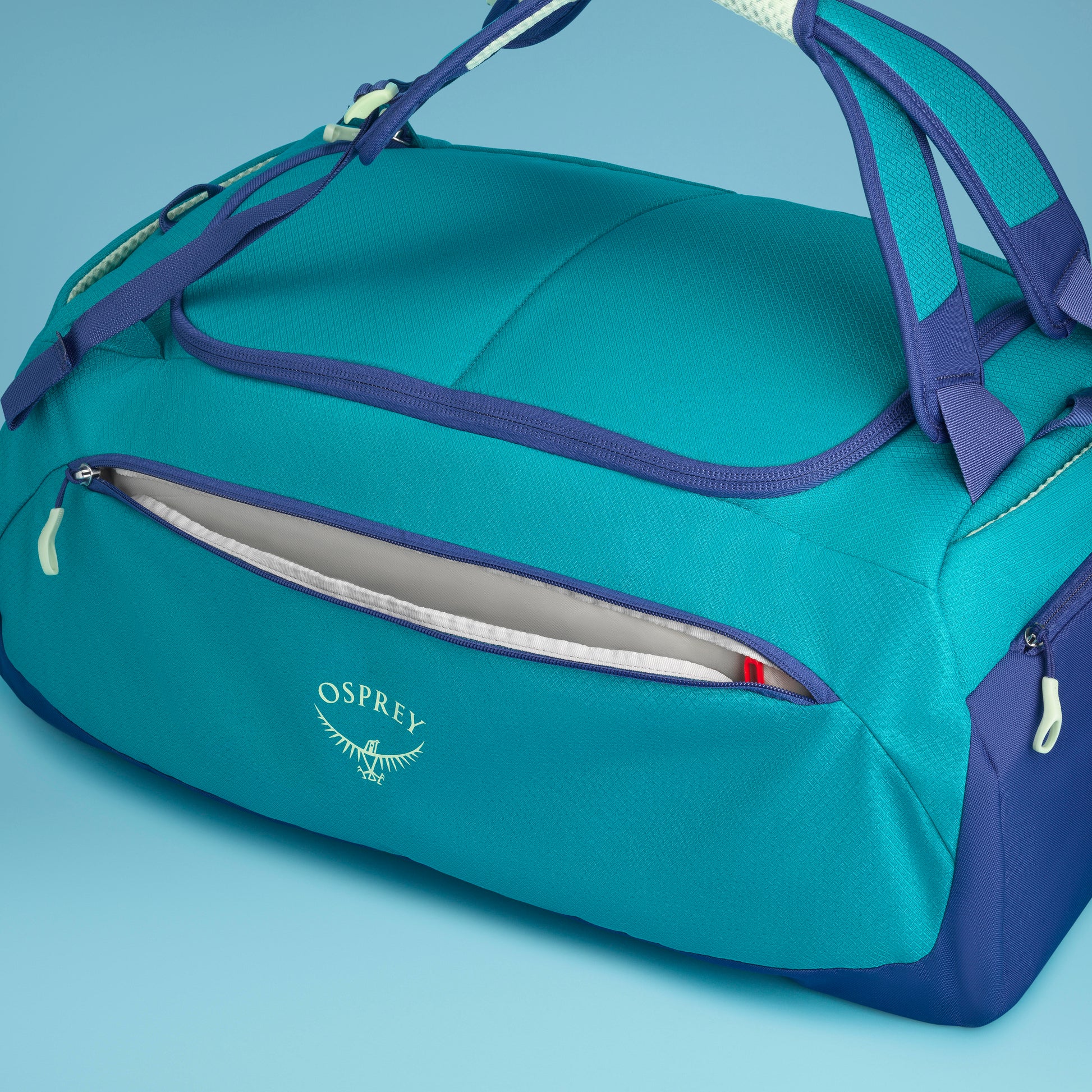Osprey Duffles Blue Spikemoss/Alkaline Osprey Daylite Duffel 60 - Blue Spikemoss/Alkaline