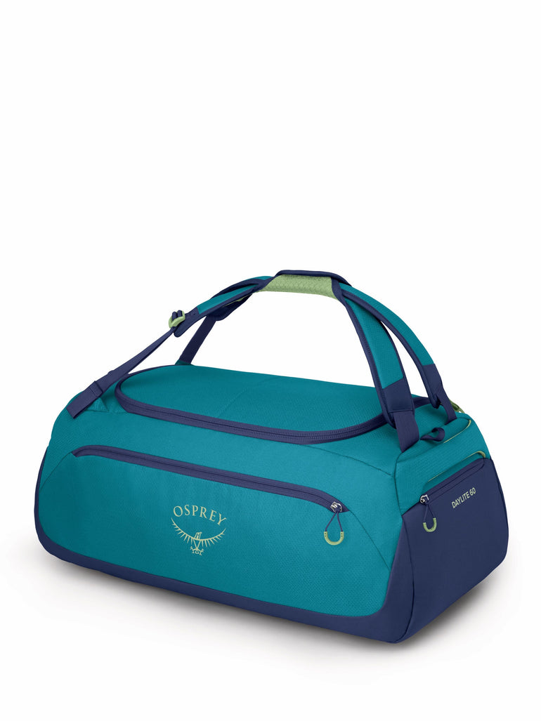 Osprey Duffles Blue Spikemoss/Alkaline Osprey Daylite Duffel 60 - Blue Spikemoss/Alkaline