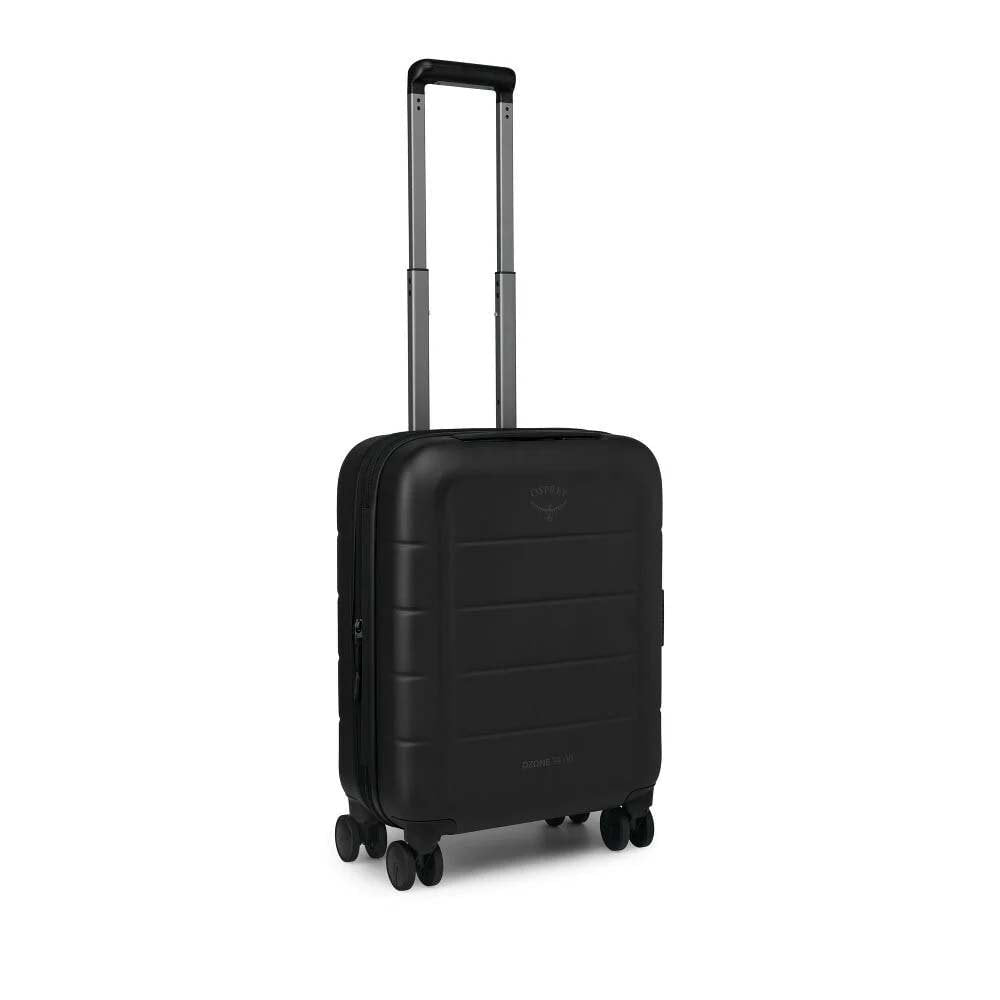 Osprey Luggage Black Osprey Ozone Expandable Hardside 4-Wheel Carry-On Luggage