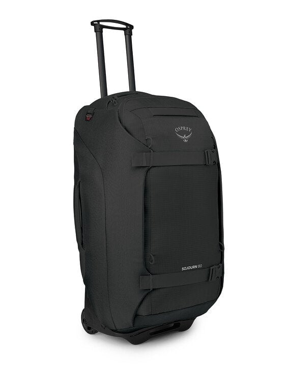 Osprey Luggage Black Osprey Sojourn Wheeled Travel Pack 28"/80L