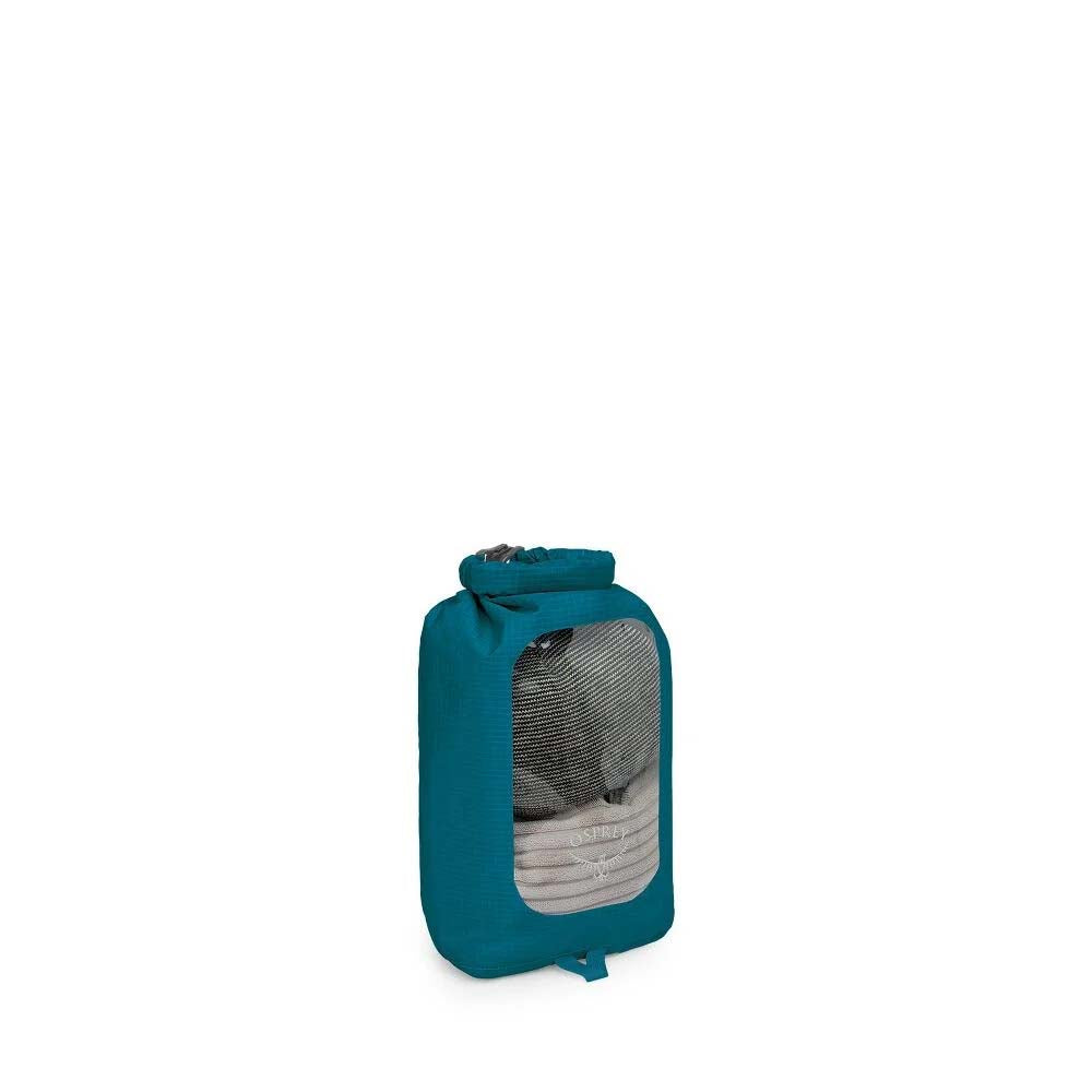 Osprey Travel Accessories Waterfront Blue Osprey Dry Sack W/Window 6L