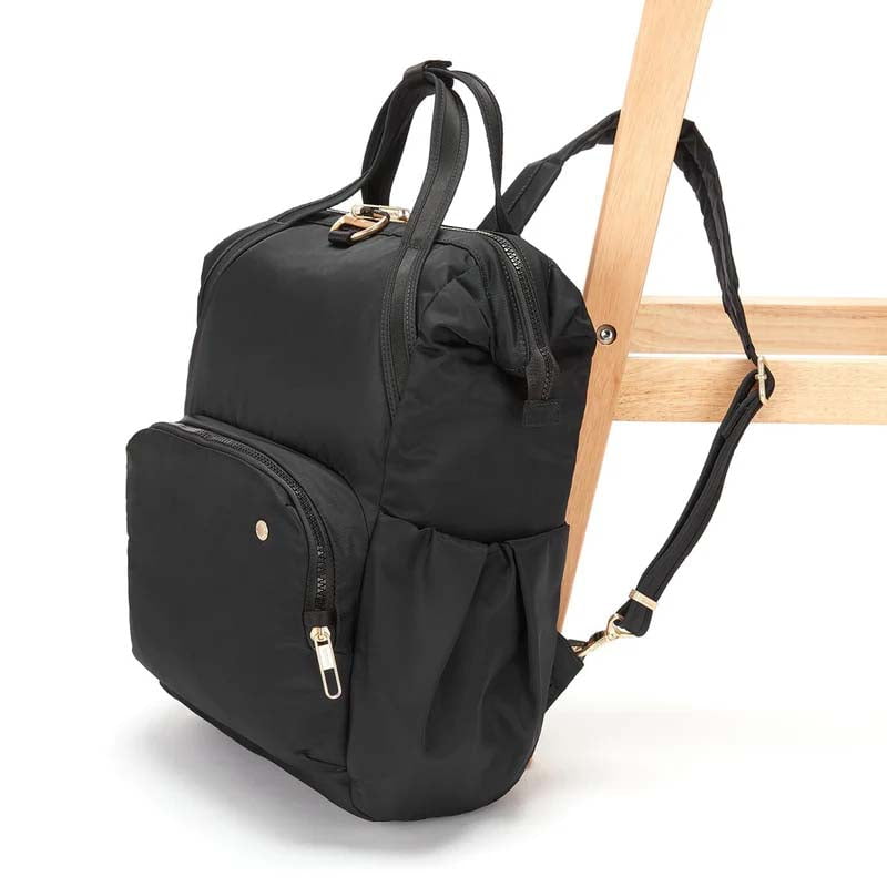 Pacsafe Backpacks Black Gold Pacsafe Citysafe CX Anti-Theft Backpack (RFID Blocking) - Black Gold