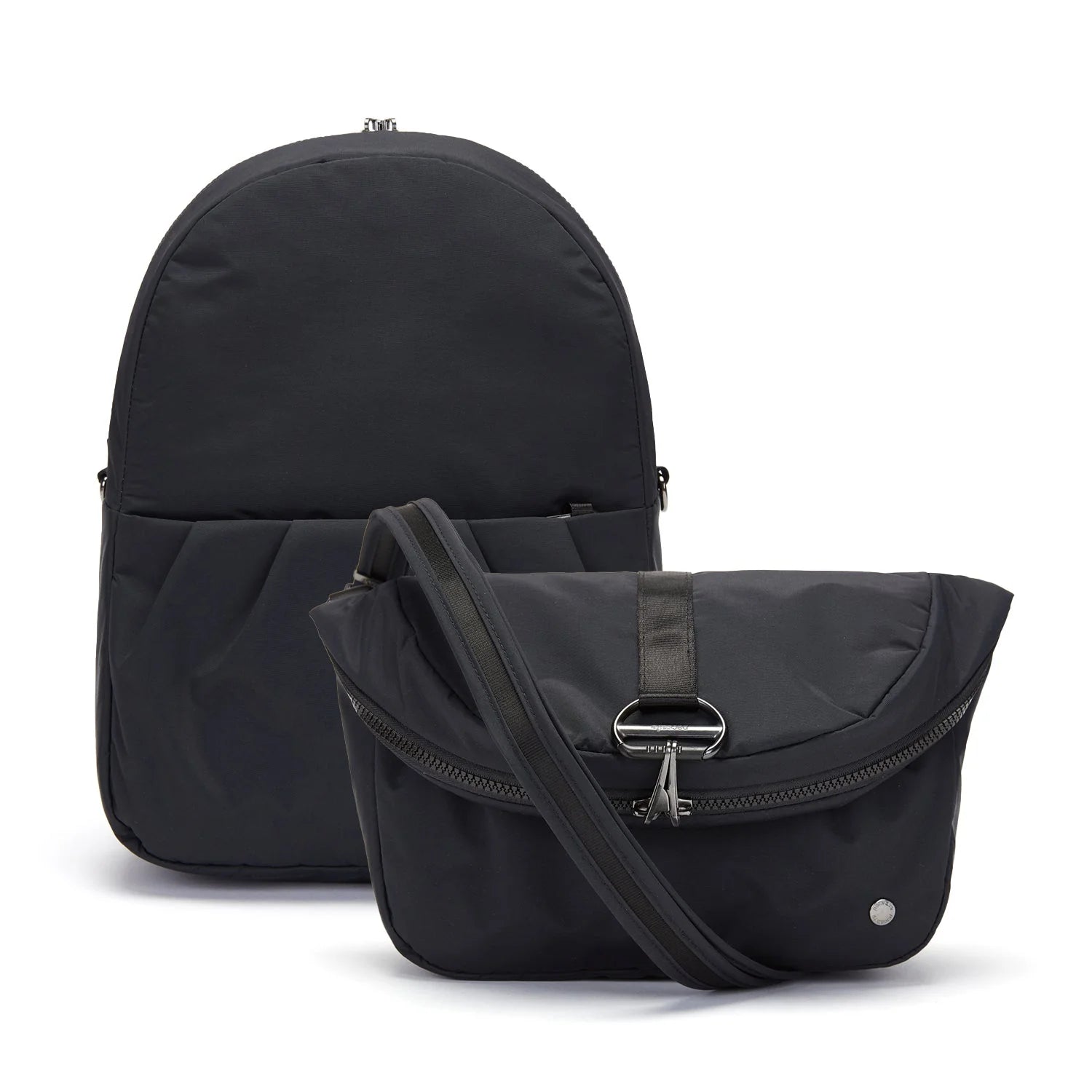 Pacsafe Backpacks ECONYL Black Pacsafe Citysafe CX Anti-Theft Convertible Backpack