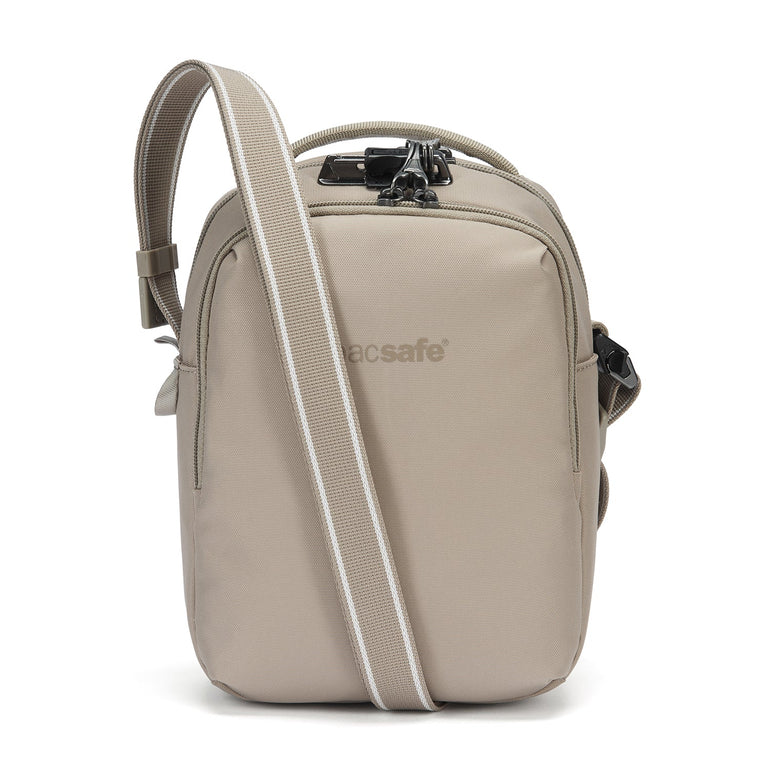 Pacsafe Cross-Body Bag Beige Pacsafe V Anti-Theft Companion Crossbody