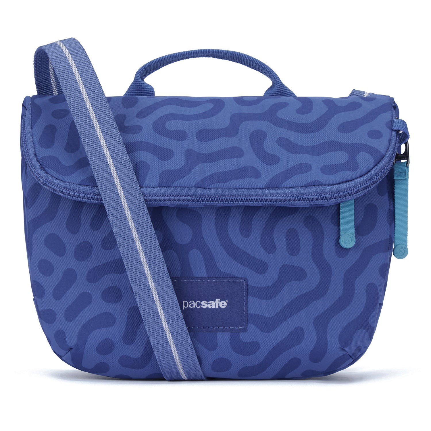 Pacsafe Cross-Body Bag Cerulean Blue Pacsafe GO Anti-Theft Saddle Crossbody