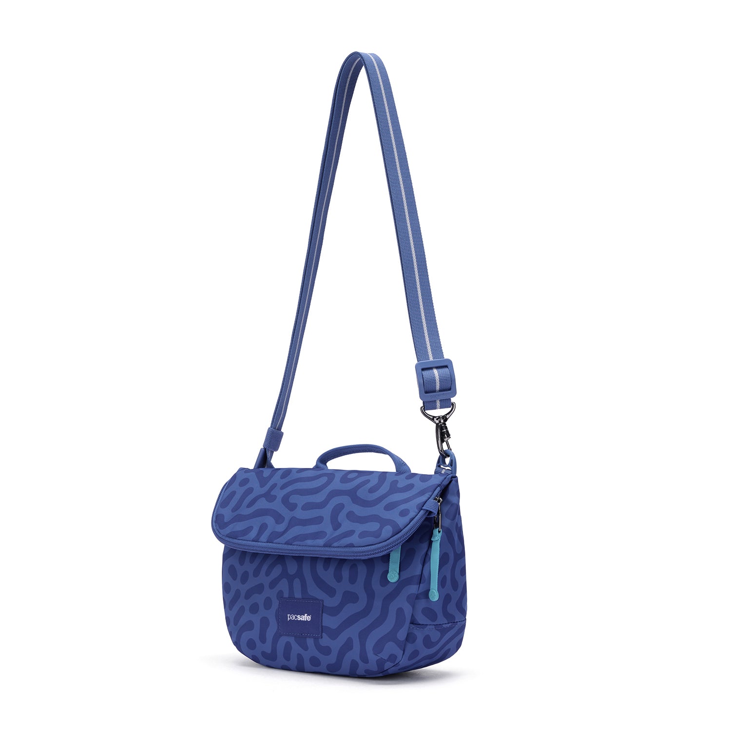 Pacsafe Cross-Body Bag Cerulean Blue Pacsafe GO Anti-Theft Saddle Crossbody - Cerulean Blue