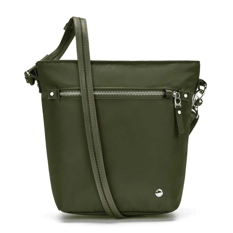 Pacsafe Cross-Body Bag Olive Pacsafe W Anti-Theft Crossbody Bag