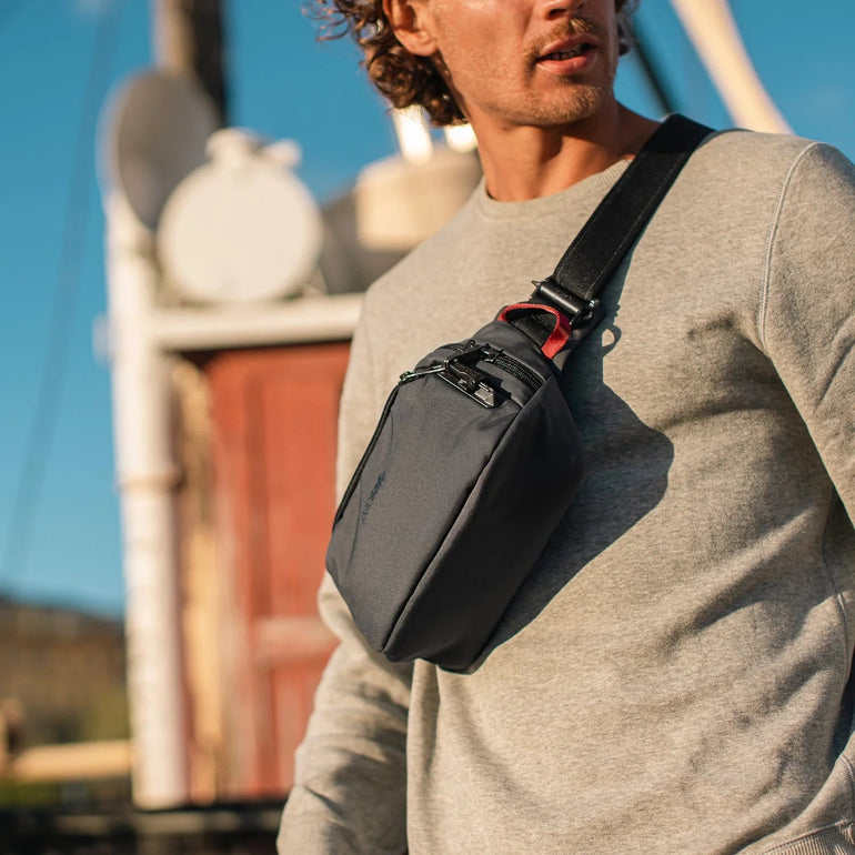 Pacsafe Waist Pouches Slate Pacsafe Vibe 100 Anti-theft Hip Pack (RFID Blocking) - Slate