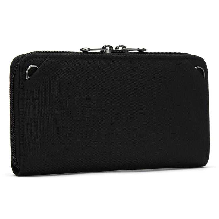 Pacsafe Wallets Jet Black Pacsafe RFIDsafe™ RFID Blocking Continental Wallet