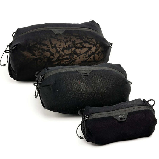 Peak Design Travel Accessories Black Peak Design Ultralight Mesh Packing Cube Bundle - XXS/XS/S
