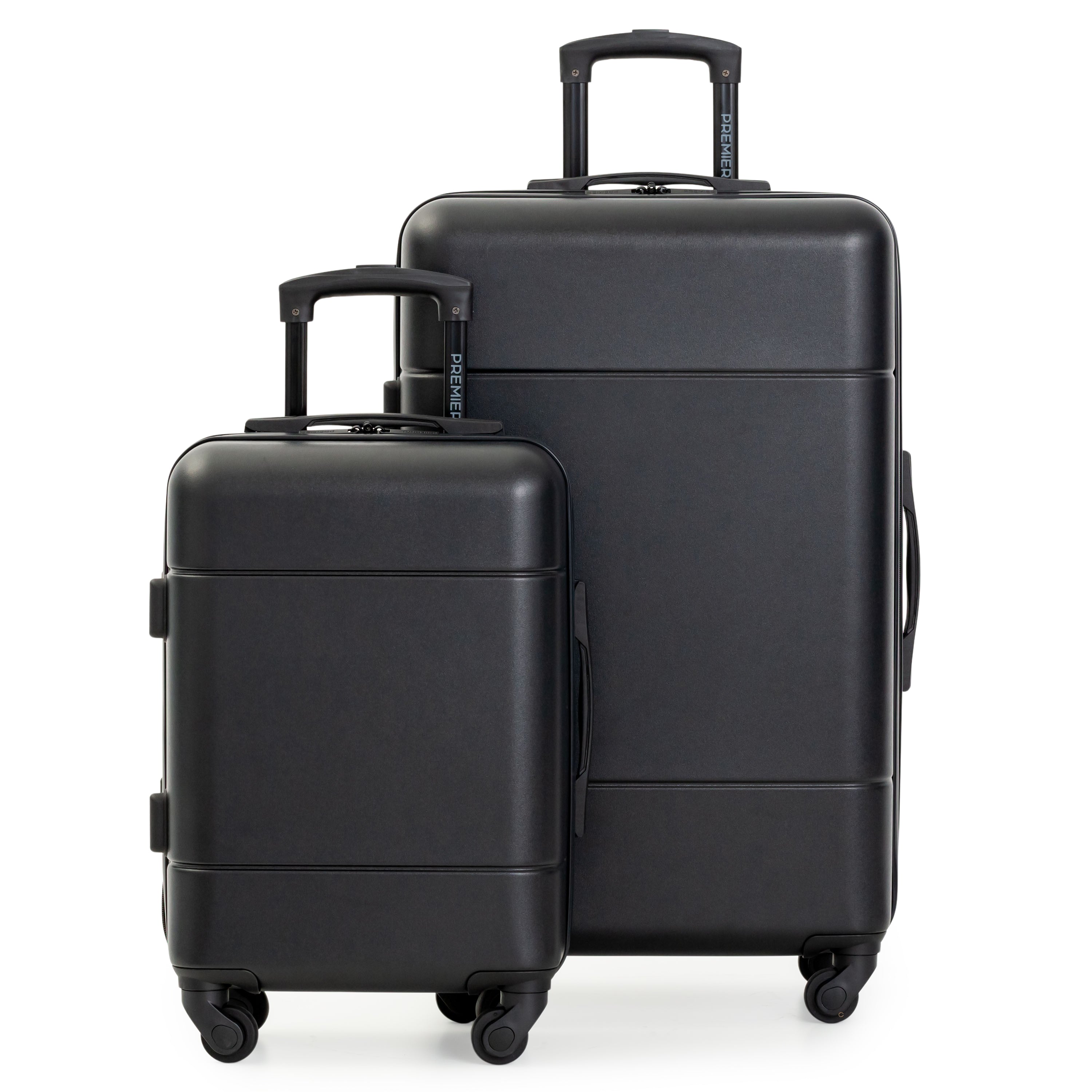 Premier Luggage Black Premier Retreat 2-Piece Hardside Luggage Set (18
