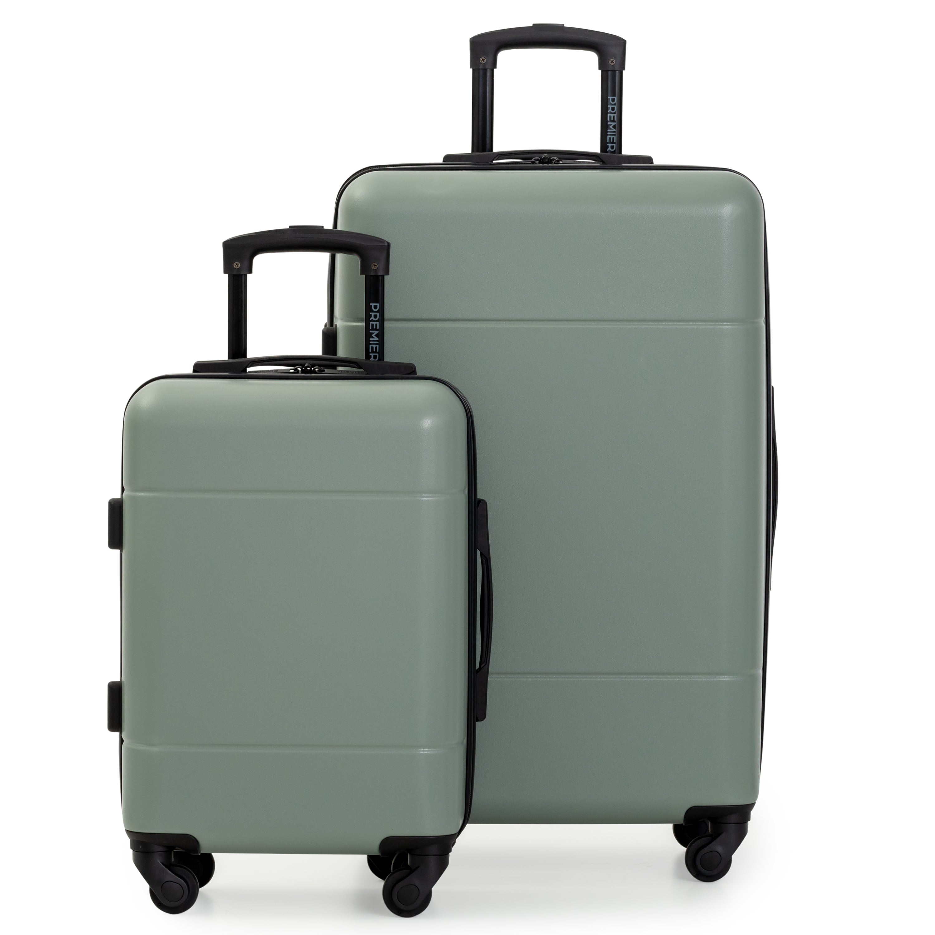 Premier Luggage Green Premier Retreat 2-Piece Hardside Luggage Set (18
