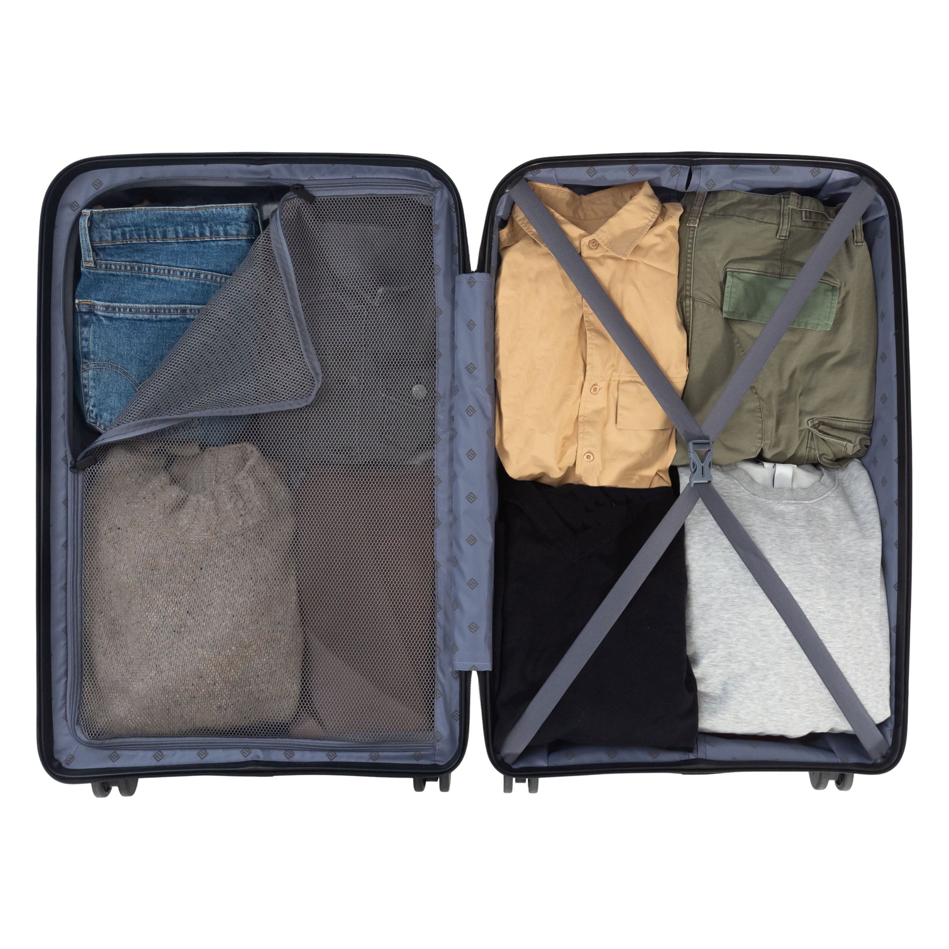 Premier Luggage Navy Premier Porter 2-Piece Hardside Luggage Set (Carry-On & Large)