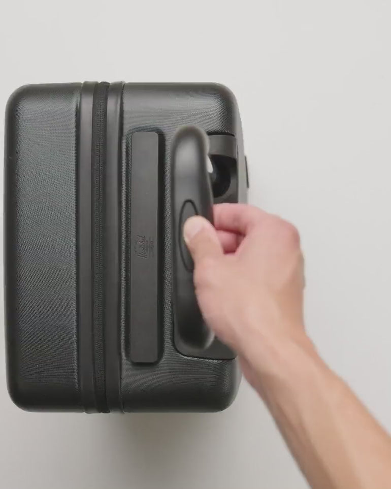 Herschel Heritage Hardshell Carry On Luggage - Black