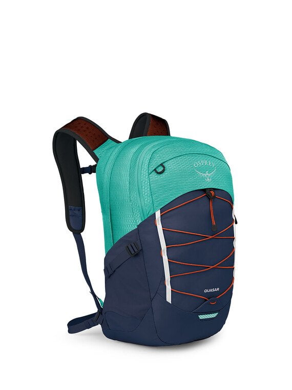 Osprey Quasar 26 Everyday Commute Backpack - Reverie Green/Cetacean Blue