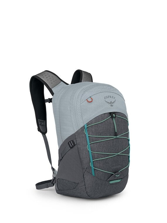 Osprey Quasar 26 Everyday Commute Backpack - Silver Lining/Tunnel Vision Pop