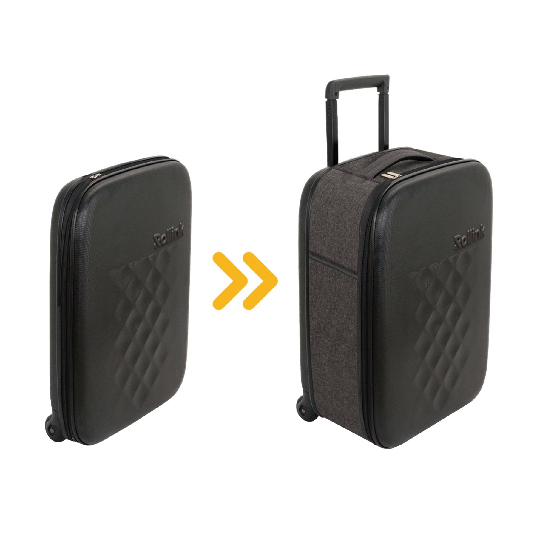 Rollink Luggage Black Rollink Flex Earth 20