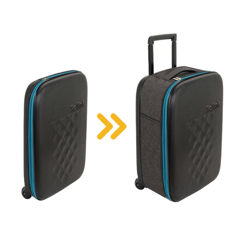 Rollink Luggage Blue Rollink Flex Earth 20" Foldable Carry-On Luggage