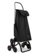 Rolser Shopping Cart Black Rolser I-Max MF 6 Wheel Stair Climber Shopping Trolley