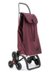 Rolser Shopping Cart Burgundy Rolser I-Max MF 6 Wheel Stair Climber Shopping Trolley