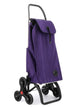 Rolser Shopping Cart Purple Rolser I-Max MF 6 Wheel Stair Climber Shopping Trolley