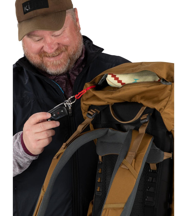 Osprey Rook 65L Coupe étendue