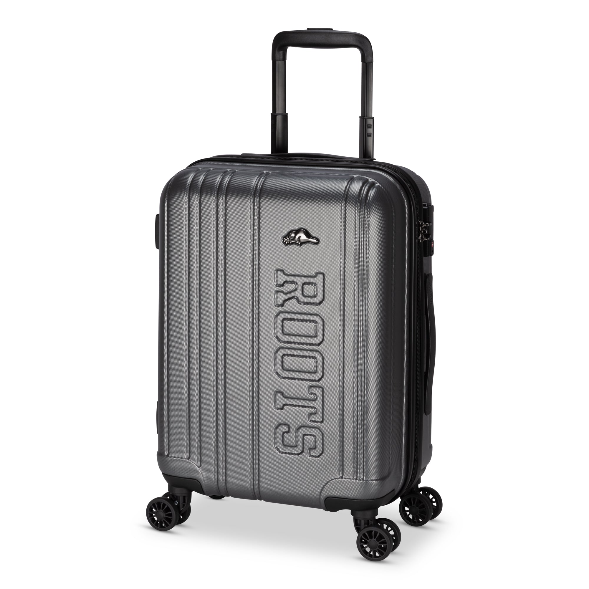 Roots Luggage Anchor Grey Roots Identity Spinner 20" Carry-On Luggage