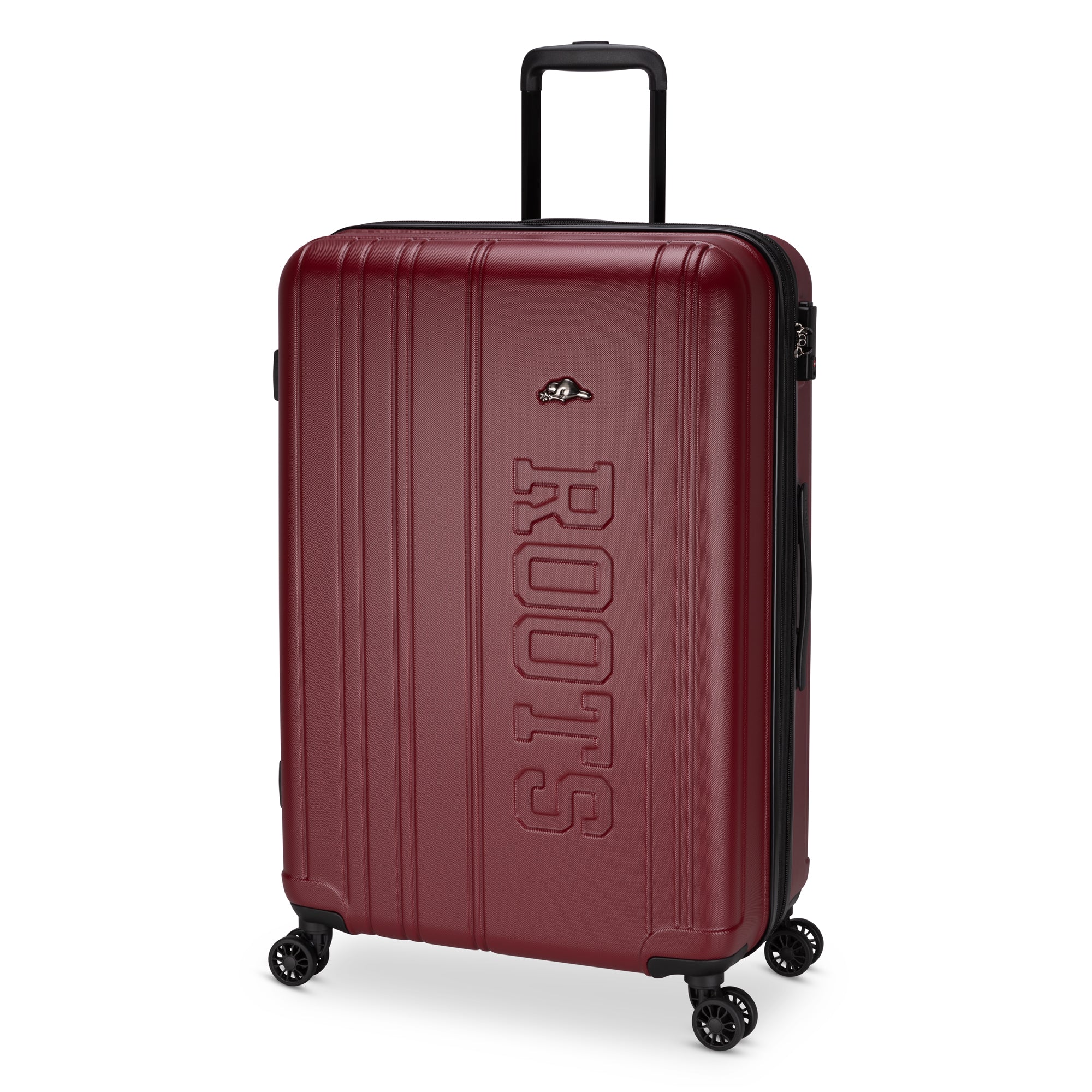 Roots Luggage Merlot Roots Identity Expandable Spinner 28