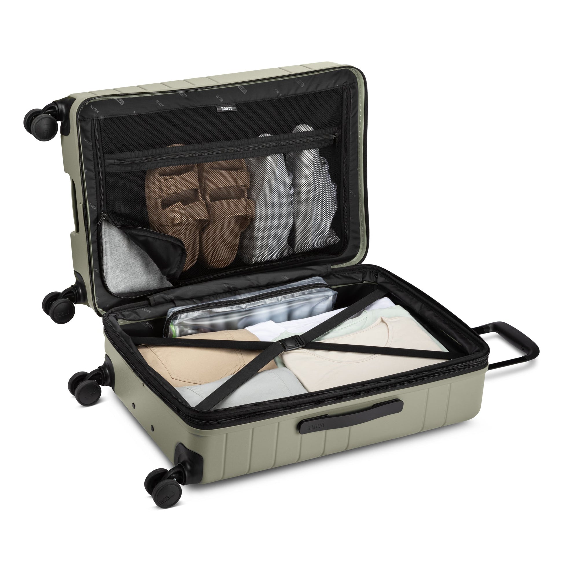 Roots Luggage Roots Travel Expandable Spinner 24" Medium Luggage