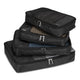 Roots Travel Accessories Black Roots Travel Set of 3 Packing Cubes