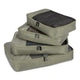 Roots Travel Accessories Sage Roots Travel Set of 3 Packing Cubes