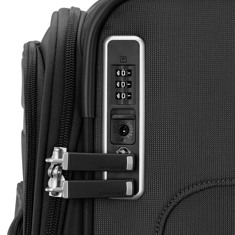 Samsonite Luggage Black Samsonite Silhouette 18 Softside Spinner Expandable Large Luggage