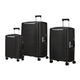 Samsonite Luggage Black Samsonite Upscape Spinner Expandable 3-Piece Luggage Set