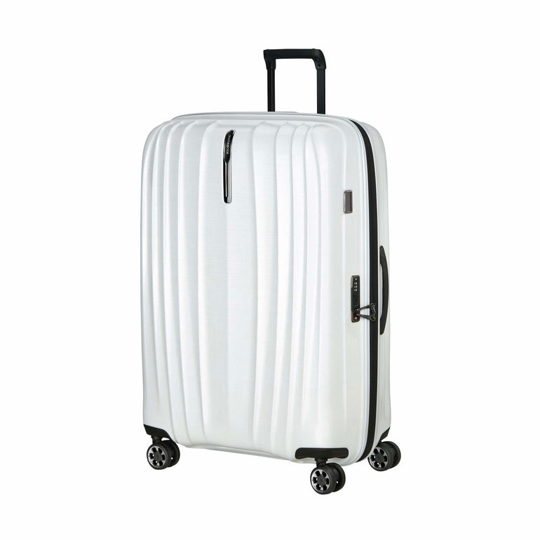 Samsonite Luggage Cotton White Samsonite Nexis Spinner Large Luggage (31)
