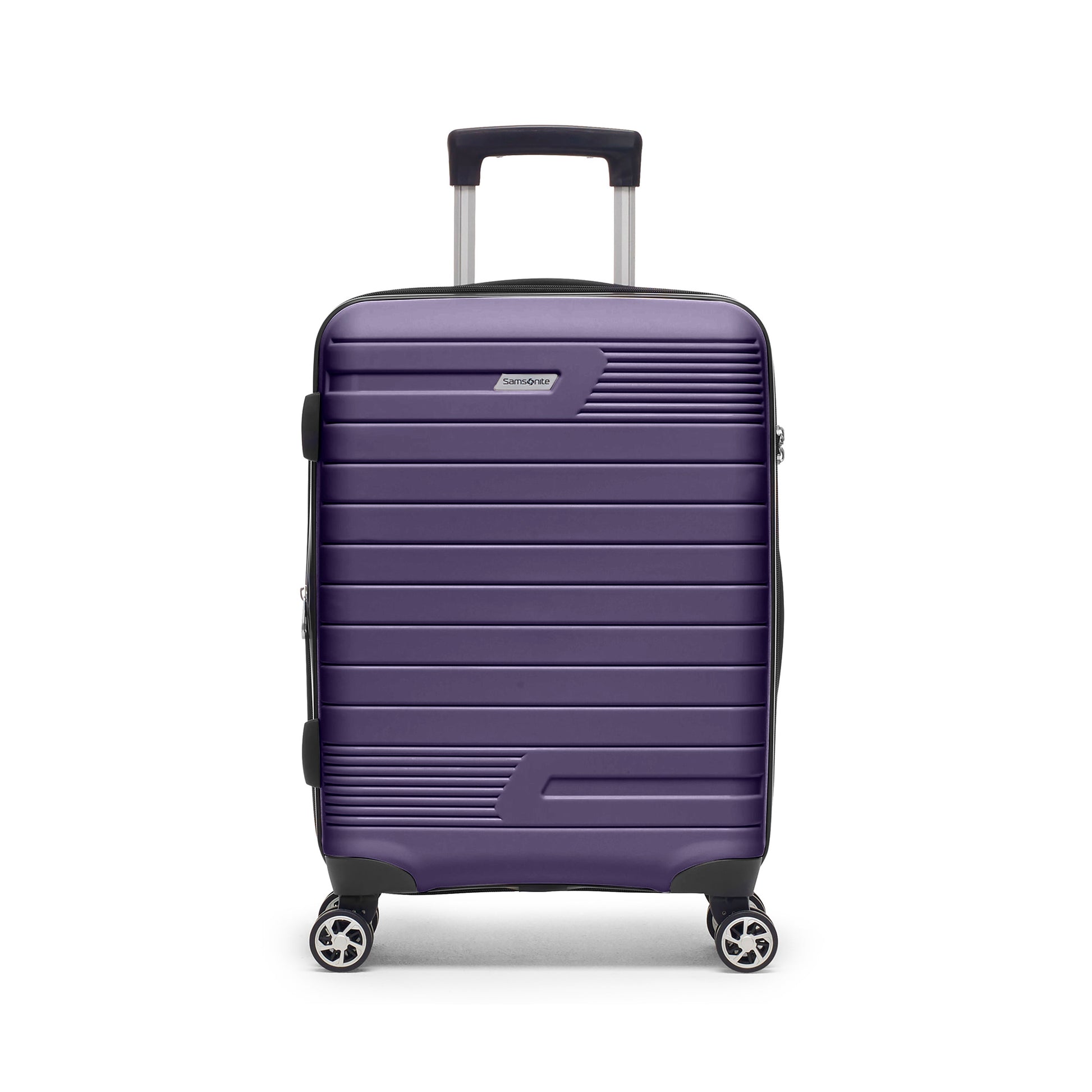 Samsonite Luggage Limited Edition: Purple Samsonite Sirocco Collection Spinner Carry-On Expandable Luggage