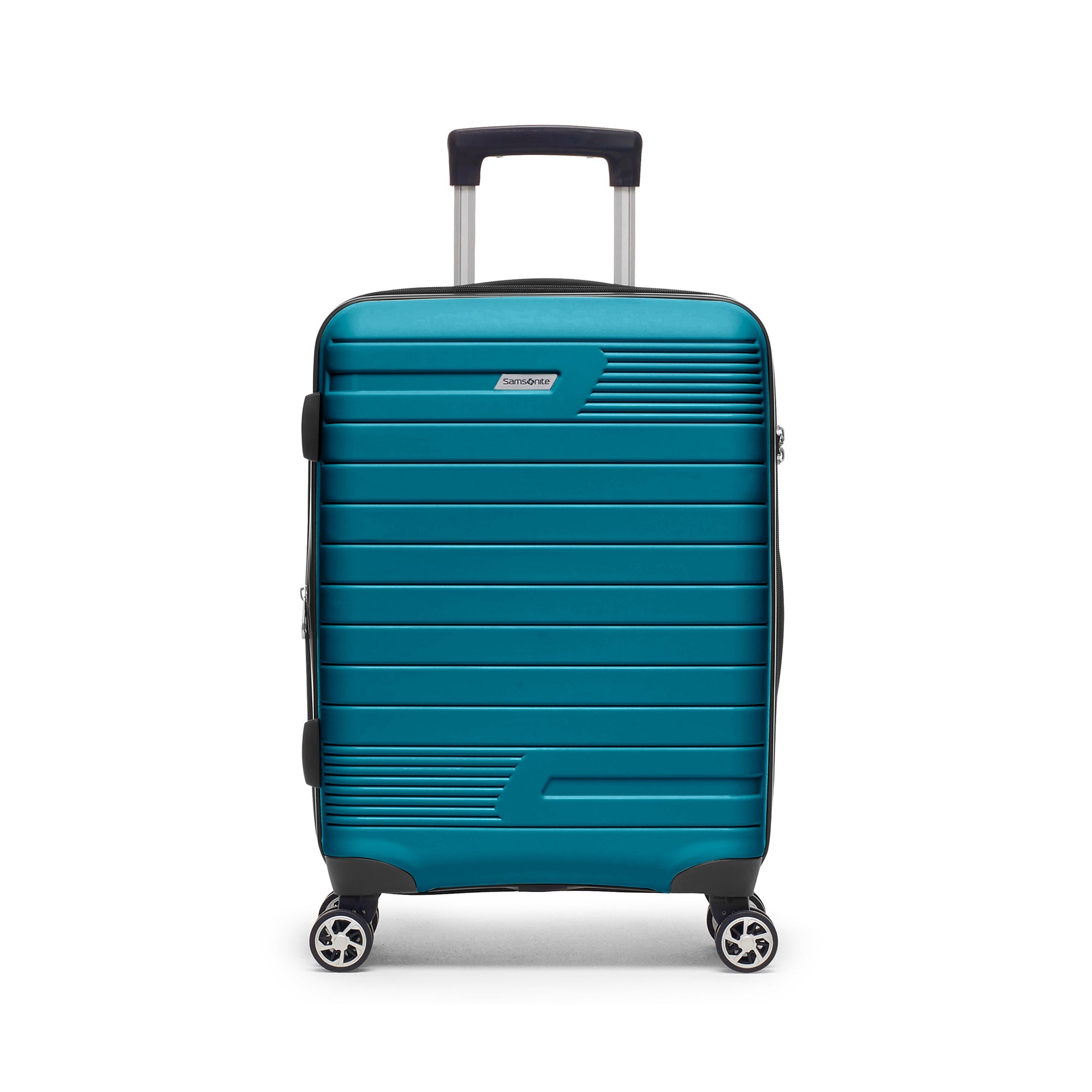 Samsonite Luggage Teal Blue Samsonite Sirocco Collection Spinner Carry-On Expandable Luggage